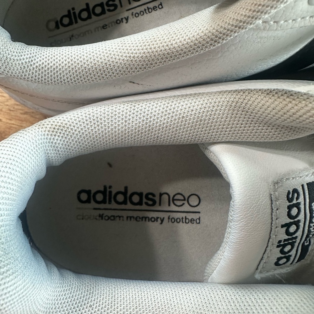 Adidas Grand Court Womens Size 9.5 White Black Athletic Shoes Sneakers - Picture 7 of 9